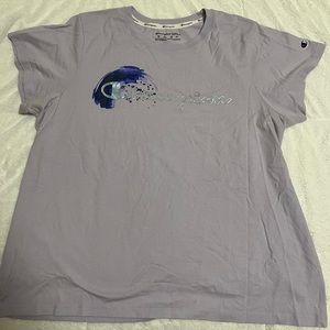 Purple Champion T-Shirt. Size 2XL